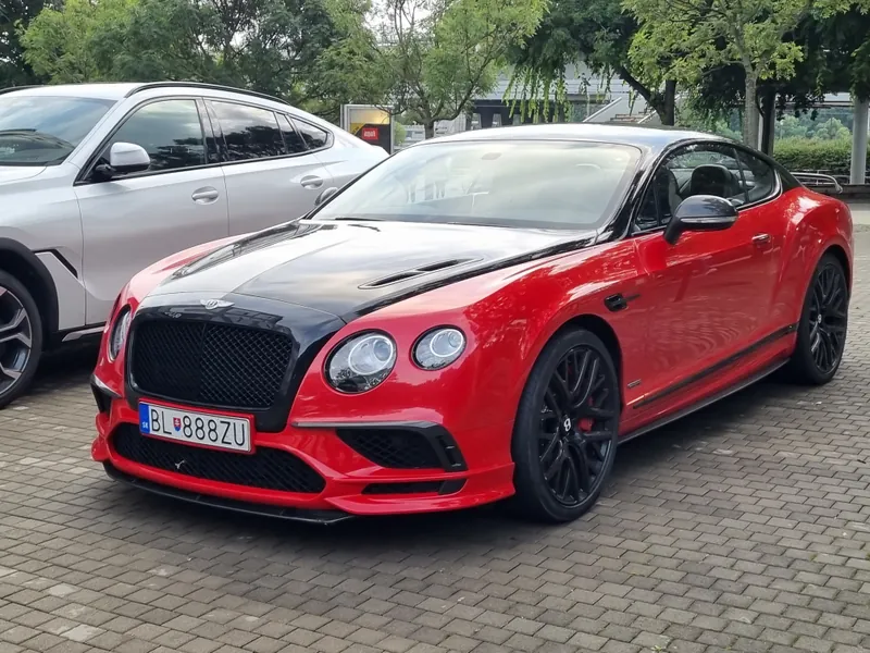 Bentley Continental GT Supersports, vista frontale