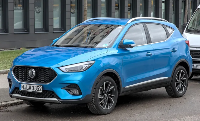 MG ZS, vista frontale